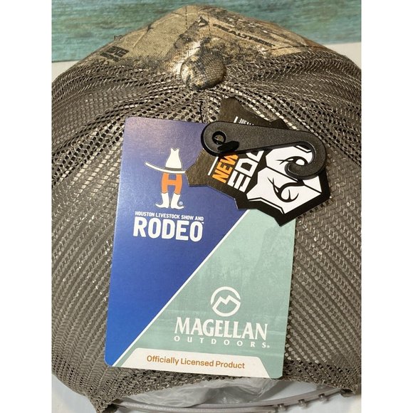 Magellan Outdoors Houston Livestock Show & Rodeo Camo Trucker Hat Cap NWT - Picture 6 of 12